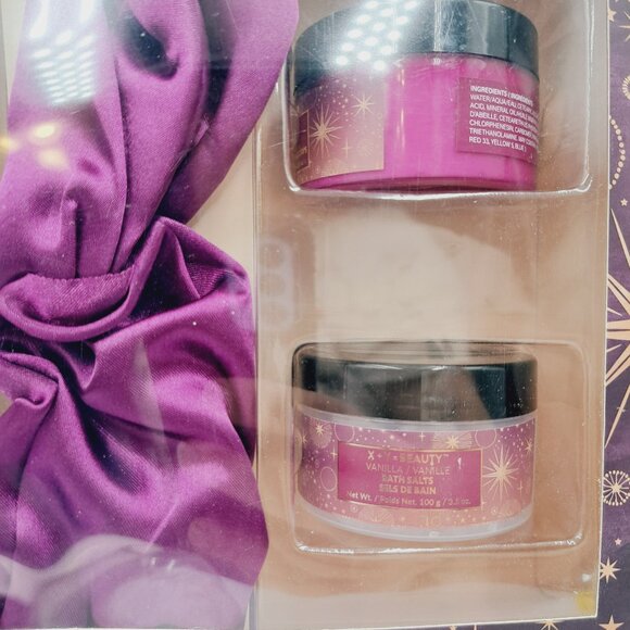Bath & Body Beauty Vanilla Pamper Kit Lotion, Bath Salt, Body Soufflé, Headband - Picture 3 of 5